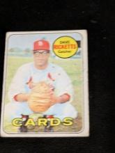 1969 Topps Dave Ricketts #232 St. Louis Cardinals Vintage Baseball Card