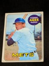 1969 Topps Tommie Agee #364 New York Mets Vintage MLB Baseball Card