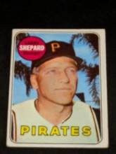 1969 Topps #384 Larry Shepard Vintage Pittsburgh Pirates Baseball Card