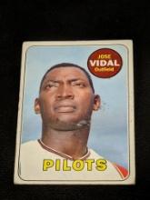 1969 Topps #322 Jose Vidal Clean Vintage Baseball Card