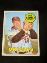 Dave McNally Baltimore Orioles 1969 Topps Vintage - #340 - Baseball Card