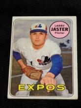1969 Topps #496 Larry Jaster Montreal Expos Vintage Baseball Card