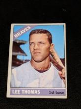 1966 Topps Baseball Card #408 Lee Thomas Vintage Atlanta Braves