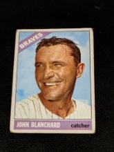 1966 Topps #268 John Blanchard Atlanta Braves Vintage Baseball Card