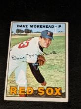 1967 Topps Dave Morehead #297 - Boston Red Sox - Vintage