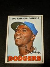 1967 Topps Lou Johnson #410 - Los Angeles Dodgers