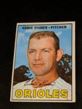 1967 Topps Eddie Fisher #434 - Baltimore Orioles - Vintage