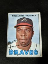 1967 Topps Atlanta Braves Baseball Card #435 Mack Jones