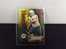 1998 SKYBOX THUNDER ZACH THOMAS DOLPHINS