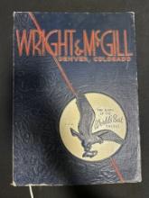1938 Wright & McGill Denver Colorado Fishing Hook General Store Display Book
