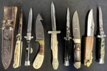 Lot 8 Knives: Rostfrei, Linder Forstmeister Handmade Solingen