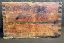 Remington Express Wooden Ammunition Box Crate