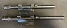 Pair Weaver B4 & B6 Gun Sights