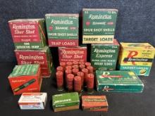 Lot 12 Vintage Remington 1940s-50s 12 20 410 Gauge Empty Ammo Boxes
