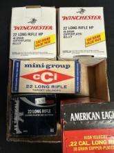 Over 2300 Rounds .22 Cal Long Rifle Winchester CCI American Eagle 5 Boxes Ammunition