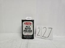 Dupont No 7 Auto Polish And Cleaner Can Good Condtion
