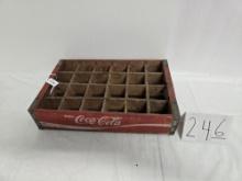 Chattanooga 1970 Wooden Coca Cola Carrier Good Condition
