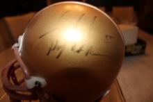 Signed Boston College Mini-Helmet