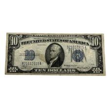 Series 1934 A $10 Silver Certificate