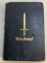 NAZI GERMANY RARE HITLERS 50TH BIRTHDAY 1939 EDITION OF ADOLF HITLERS MEIN KAMPF