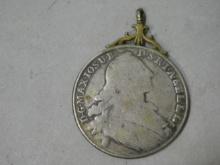 1766 Bavarian Silver Coin Joseph Maximillian III Madonna Thaler Pendant