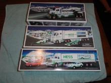 Toy - 3 Hess toy trucks