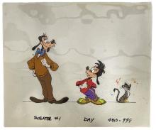 Hand-Painted Animation Cel | Walt Disneys Goof Troop | NO COA