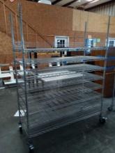 NEXEL STAINLESS STEEL MOBILE RACK