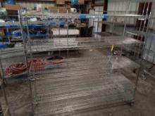 NEXEL STAINLESS STEEL MOBILE RACK