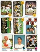 1973  Topps Baseball, Various Teams.
