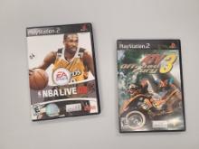 Sony Playstation 2 Video Games: NBA Live 08, ATV Offroad Fury 3