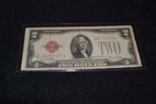 1928-g $2 Red Seal Note