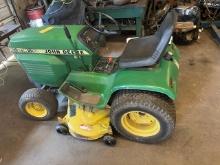 John Deere 216 Lawn Tractor, Engine Turns Over, Sold As-Is