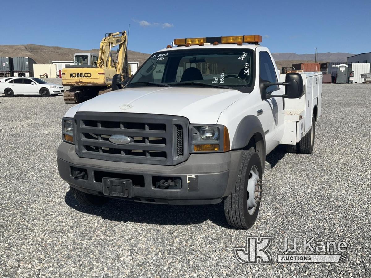 (Las Vegas, NV) 2005 Ford F450 Fuel Issues, Runs & Moves