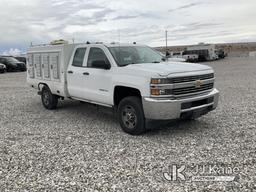 (Las Vegas, NV) 2015 Chevrolet 2500 HD 4x4 Animal Control Box, 4x4 Runs & Moves