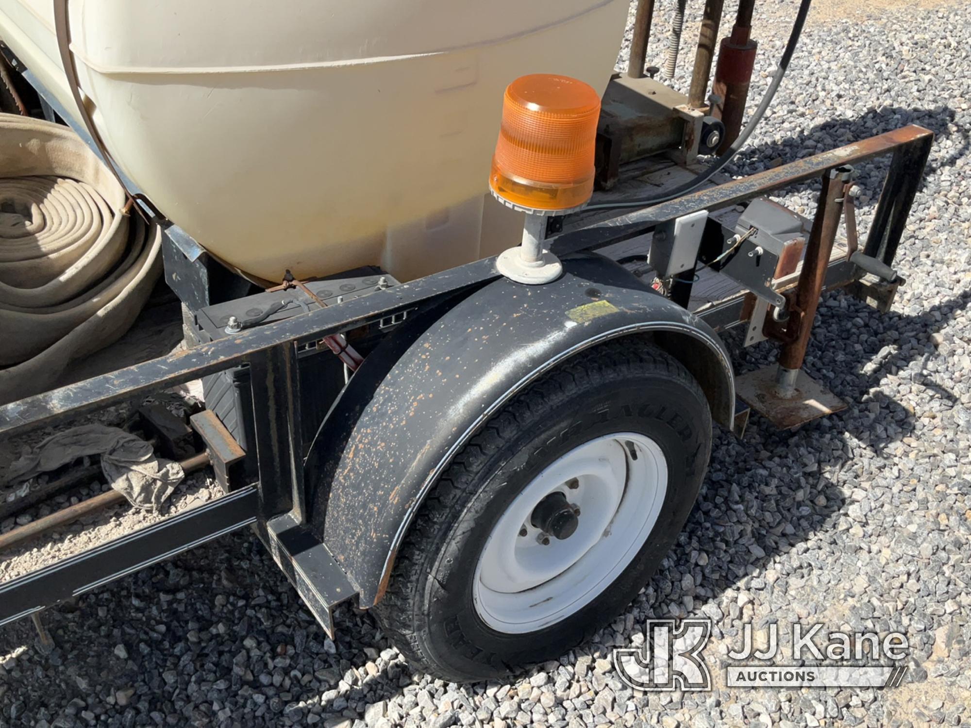 (Las Vegas, NV) 1994 Big Tex Flatbed Trailer 2 In. Ball, Deck 8 Ft. 3 In. Long, 5 Ft. Wide Bad Tires