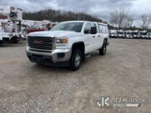 (Smock, PA) 2015 GMC Sierra 2500HD 4x4 Extended-Cab Pickup Truck Title Delay) (Runs & Moves, Rust &