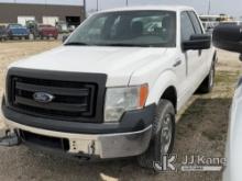 (Charlotte, MI) 2014 Ford F150 4x4 Extended-Cab Pickup Truck Starts Then Immediately Shuts Off, Will