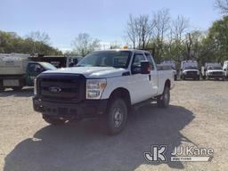 (Smock, PA) 2015 Ford F250 4x4 Extended-Cab Pickup Truck Runs & Moves, Jump To Start, Disconnected T