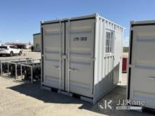 (Shrewsbury, MA) 2024 9ft Steel Container (New/Unused) NOTE: This unit is being sold AS IS/WHERE IS