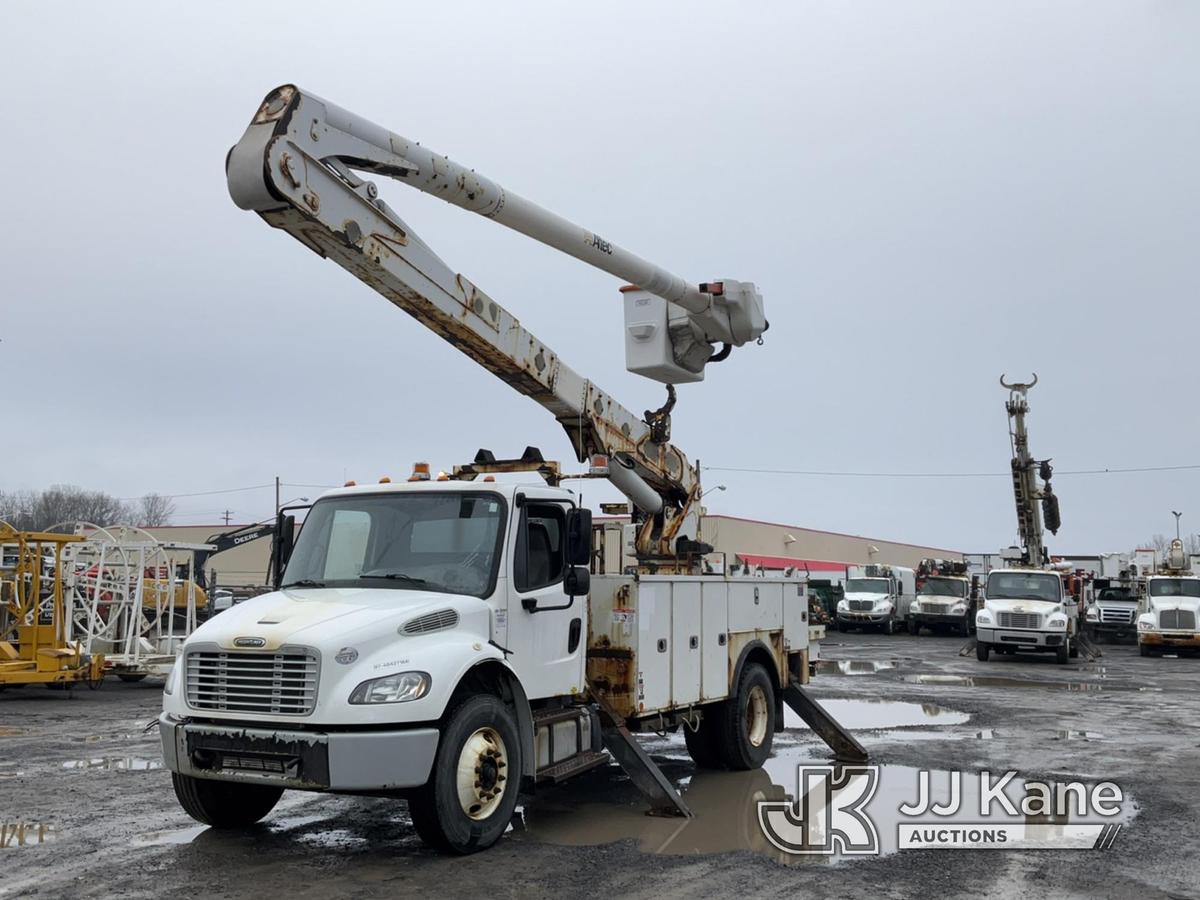 (Rome, NY) Altec AN55E, Material Handling Bucket Truck rear mounted on 2017 Freightliner M2 106 Util