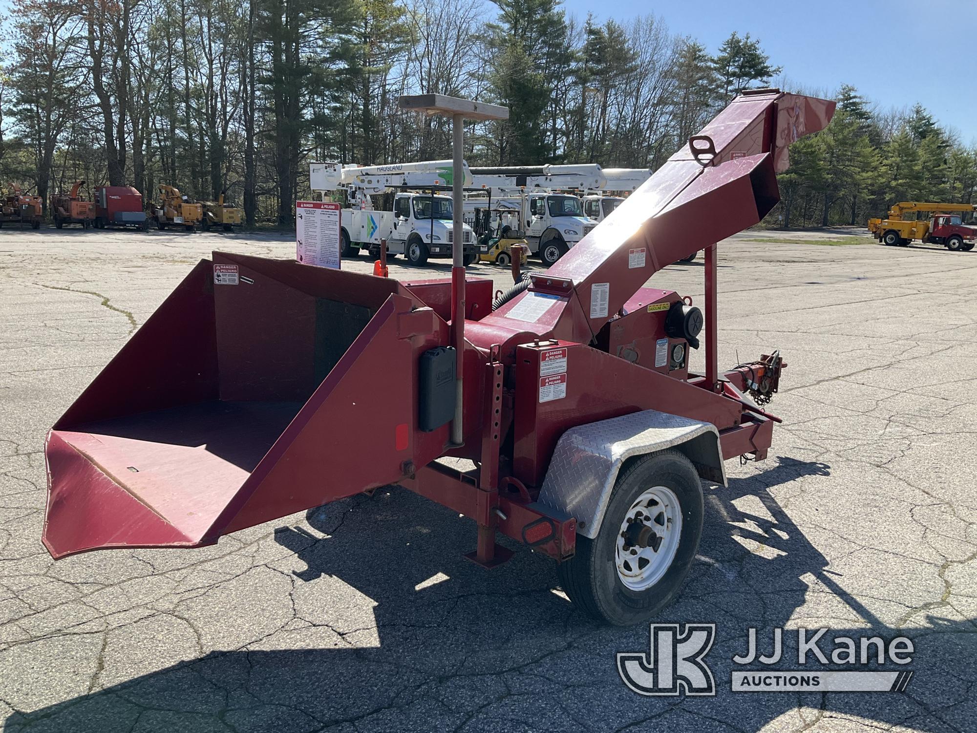 (Wells, ME) 2019 Bandit Industries 1690 Chipper (16in Drum), trailer mtd No Title) (Not Running, Tur