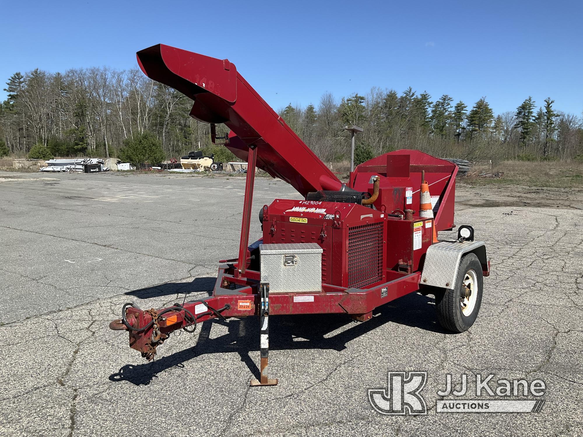 (Wells, ME) 2019 Bandit Industries 1690 Chipper (16in Drum), trailer mtd No Title) (Not Running, Tur