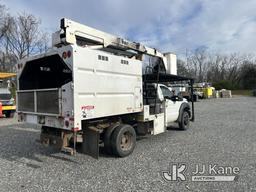 (Hagerstown, MD) Versalift SST40EIH, Articulating & Telescopic Bucket mounted behind cab on 2015 For