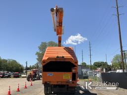 (Charlotte, MI) Altec LR760E70, Over-Center Elevator Bucket Truck mounted behind cab on 2013 Ford F7