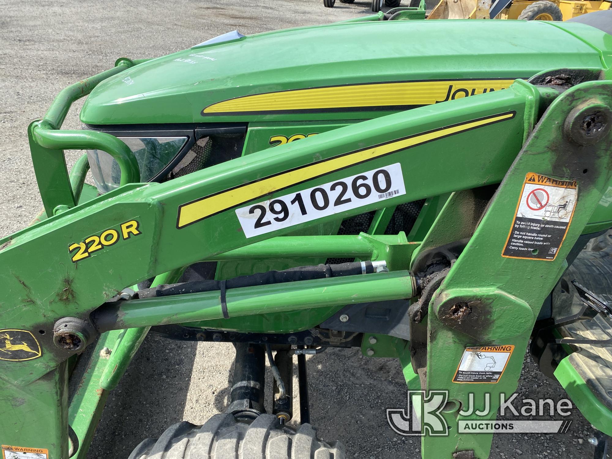 (Plymouth Meeting, PA) 2020 John Deere 2032 4x4 Mini Tractor Loader Backhoe Runs & Operates