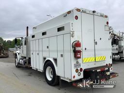 (Harmans, MD) 2013 International 4400 Air Compressor/Enclosed Utility Truck Runs & Moves, Only Runs