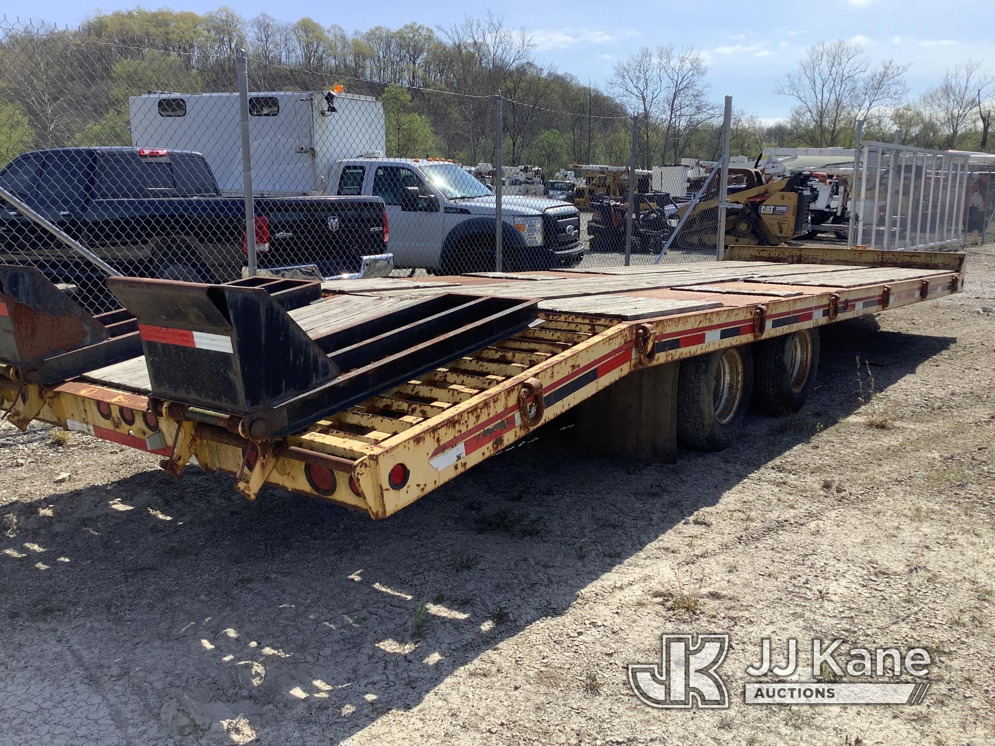 (Smock, PA) 2012 Interstate T/A Tagalong Equipment Trailer Rust Damage