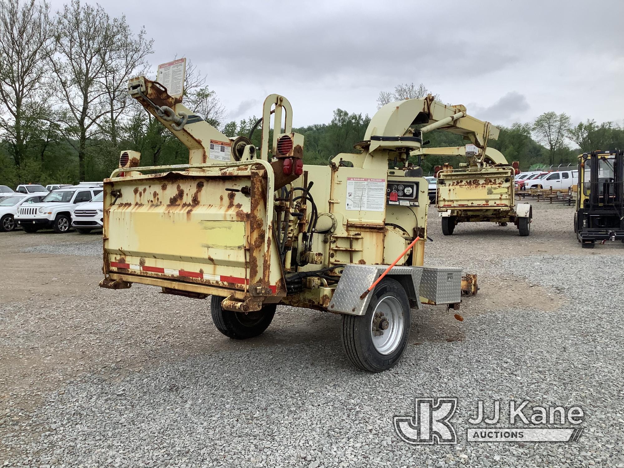 (Smock, PA) 2011 Bandit 200 Portable Chipper (12in Disc) Not Running, Operational Condition Unknown,