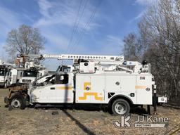 (Plains, PA) 2019 Ford F550 Extended-Cab Mechanics Service Truck Wrecked, Major Fire Damage, Parts O